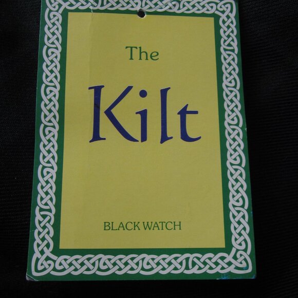 The Kilt Black Watch Tartan Kilt Gents Full Deluxe Mens 28-30 Green ST PATRICKS - Picture 3 of 4